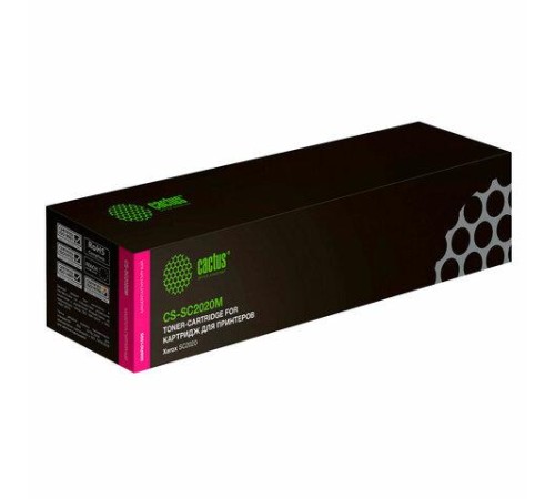 -/ Картридж лазерный Cactus CS-SC2020M 006R01695 пурпурный (3000стр.) для Xerox DocuCentre SC2020/ SC20