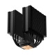 Кулер для процессора/ CPU Cooler PCCooler RT620 BK (250W, 4-pin PWM, 157mm, Al/Cu, 6x6mm, 2x120mm, 73.32CFM, 34.9dBA, 2200RPM, S: 1851/1700/1200/115X, AM5/AM4, black)