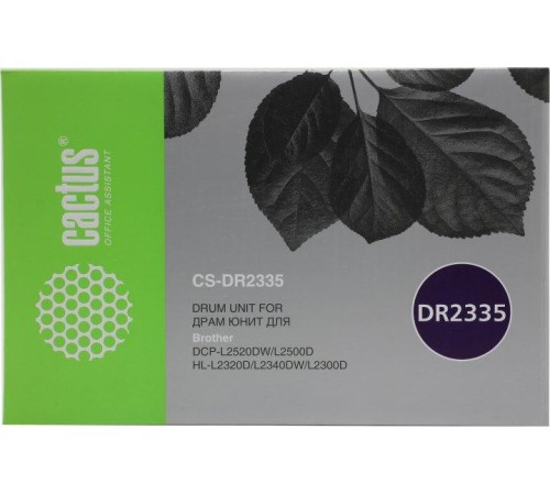 -/ Блок фотобарабана Cactus CS-DR2335 DR-2335 черный ч/б:12000стр. для L2500/2520/2540/HL2300/2340/2360