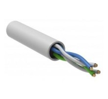 ITK Витая пара U/UTP кат.5E 2x2х24AWG LSZH белый (500м)