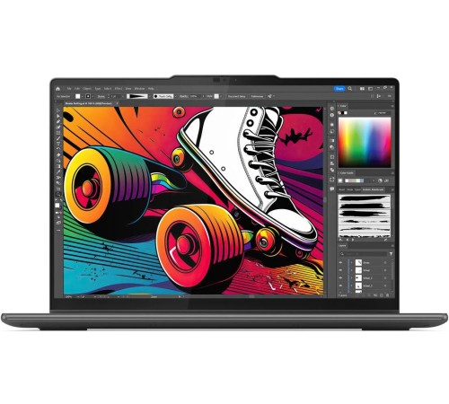 Ноутбук/ Lenovo Yoga 7 2-in-1 14IML9 14"(1920x1200 IPS)/Touch/Intel Core Ultra 5 125U(1.3Ghz)/16384Mb/1024SSDGb/noDVD/Int:Intel® Graphics/Cam/BT/WiFi/71WHr/war 1y/1.61kg/storm grey/noOS + 65W, Pen, RU kbd