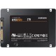 Твердотельный накопитель/ Samsung SSD 870 EVO, 2000GB, 2.5" 7mm, SATA3, 3-bit MLC, R/W 560/530MB/s, IOPs 98 000/88 000, DRAM buffer 2048MB, TBW 1200, DWPD 0.33 (12 мес.)