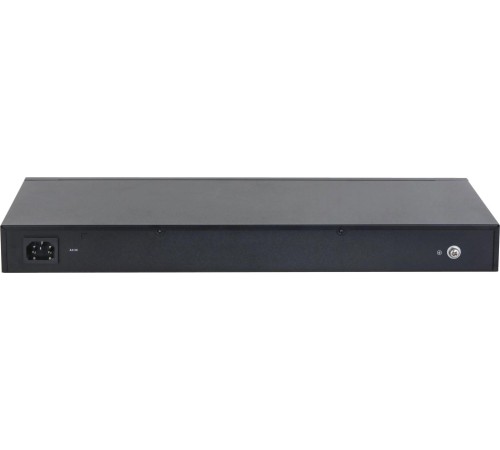 24-портовый неуправляемый коммутатор с РоЕ; Порты: 24 RJ45 10/100Мбит/с (PoE/PoE+/Hi-PoE) 2 комбинированных SFP/RJ45 10/100/1000Мбит/с (uplink); мощность PoE: порты 12 до 60Вт порты 324 до 30Вт суммарно до 240Вт; питание: 100240В(AC)