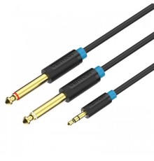 Кабель Vention аудио Jack 3,5 mm M/2Jack 6,5 mm M - 2 м