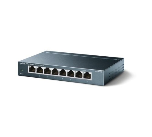 коммутатор TP-Link TL-SG108, 8-Port Gigabit Desktop Switch