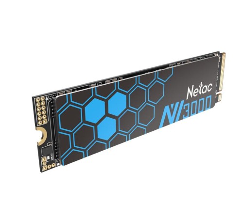 SSD накопитель Netac SSD NV3000 250GB PCIe 3 x4 M.2 2280 NVMe 3D NAND, R/W up to 3000/1400MB/s, IOPS(R4K) 160K/120K, TBW 150TB, with heat sink, 5y wty SSD накопитель Netac SSD NV3000 250GB PCIe 3 x4 M.2 2280 NVMe 3D NAND, R/W up to 3000/1400MB/s, IOPS(R4K) 160K/120K, TBW 150TB, with heat sink, 5y wty