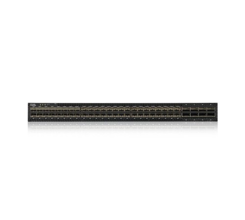 Коммутатор/ ZYXEL L3 Core Fiber Switch Zyxel NebulaFlex Pro CX4800-56F, 48xSFP28: 10/25G , 8xQSFP28: 100G, rack 19", incl. 2xPSU AС, stackable