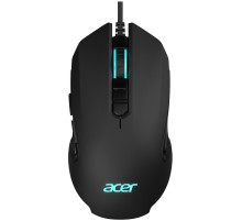 Мышь игровая компьютерная/ Проводная игровая мышь ACER OMW160 Wired USB Gaming Mouse (6400dpi) RGB (8but) black