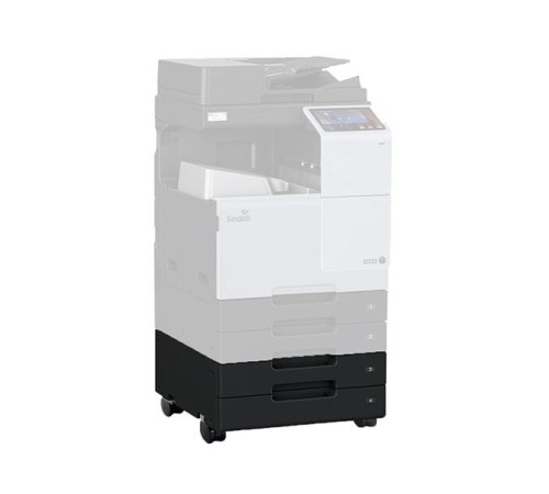 Тумба Установочная тумба PC-218 для МФУ Sindoh D330e/D332e с двумя подающими лотками на 1000 листов (2 х 500 листов) PC-218 Тумба Установочная тумба PC-218 для МФУ Sindoh D330e/D332e с двумя подающими лотками на 1000 листов (2 х 500 листов) PC-218