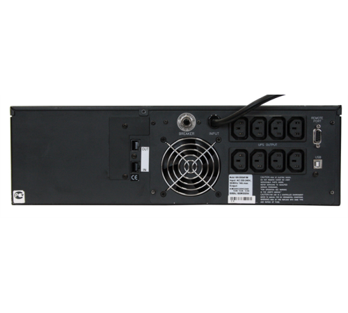 Источник бесперебойного питания Powercom King Pro RM, Line-Interactive, 3000VA/2400W, Rack mount 3U, 8*IEC320-C13 (8 batt), Serial+USB, SmartSlot, LCD, black (1152615)