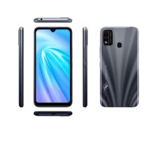 L6006 A48 Black, 6.1'' 18:9 1560x720, 1.4GHz, 4 Core, 2GB RAM, 32GB, up to 128GB flash, 5Mpix AF+0.08Mpix/5Mpix, 2 Sim, 2G/3G/4G,  GPS, A-GPS, Glonass, BT v4.2, WiFi 802.11 a/b/g/n, Micro-USB, 3000mAh, Android 10.0 Go, 178g, 156 ммx77.8 ммx9,46 мм