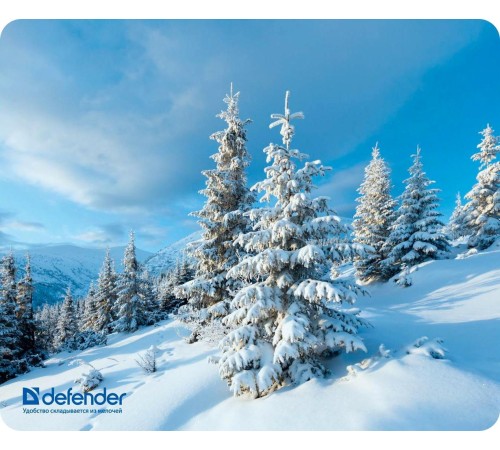 Defender Коврик для компьютерной мыши Silk Pad Nature 230x190x1.6 мм, 10 видов