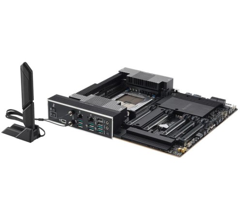 Материнская плата ASUS PRO WS TRX50-SAGE WIFI, AMD TRX50, 4*DDR5, 4*SATA, 3*M.2, 6*USB 3.2, 2*USB 2.0,Type-C, 5*PCIx16, CEB; 90MB1FZ0-M0EAY0
