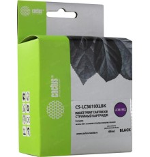 -/ Картридж струйный Cactus CS-LC3619XLBK черный (68мл) для Brother MFC-J2330DW/J2730DW/J3530DW/J3930DW