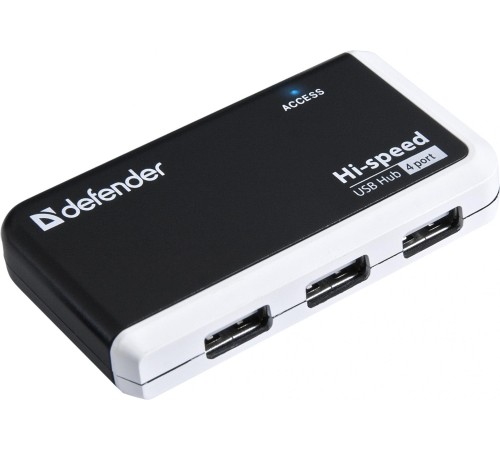 Defender Универсальный USB разветвитель Quadro Infix USB2.0, 4порта