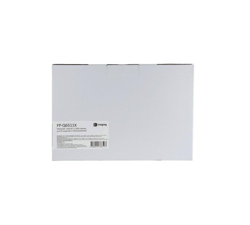 Картридж F+ imaging, черный, 12 000 страниц, для HP моделей LJ 2410/2420/2430 (аналог Q6511X/CRG310II/CRG710H/CRG310H), FP-Q6511X (Мятая упаковка)