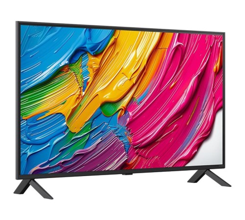 Телевизор ЖК 43'' LG/ 43", Ultra HD, Dynamic QNED Color, Local Dimming, Smart TV, WebOS, Wi-Fi, DVB-T2/C/S2, MR, 60Hz Native, 2.0ch (20W), 2 HDMI, 2 USB, 2 Pole, Charcoal Black, 2025