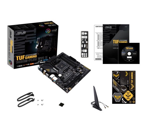 Материнская плата/ TUF GAMING B550M-PLUS WIFI II Материнская плата/ TUF GAMING B550M-PLUS WIFI II