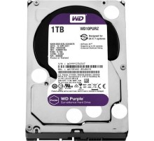 Жесткий диск Western Digital HDD SATA-III  1000Gb Purple WD10PURZ, IntelliPower, 64MB buffer (DV&NVR), 1 year