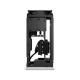 Корпус без блока питания/ Case Fractal Design Mood, Mini-Tower, 1x180mm, 2xUSB-A 3.0 + 1xUSB 3.2 Type-C, SFX PSU Support, mITX Light Gray