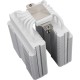 Кулер для процессора/ CPU Cooler Thermalright Peerless Assassin 120 White ARGB (4-pin PWM, 157mm, Ni/Cu, 6x6mm, ARGB, 2x120mm, 66.17CFM, 25.6dBA, 1550RPM, S: 1851, 1700, 1200, 115X, AM5, AM4, white)