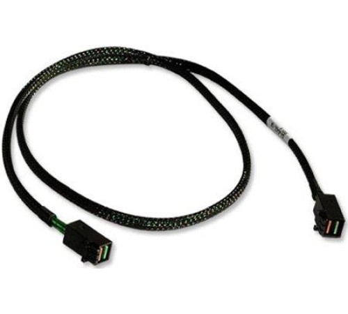 кабель LSI Cable CBL-SFF8643-10M (LSI00405/05-26112-00), SFF8643-SFF8643 Кабель данных MiniSAS, длина 100cm, наконечники: SFF8643(контроллер)-SFF8643(корзина)