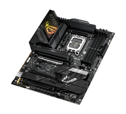 Материнская плата ASUS ROG STRIX Z890-H GAMING WIFI, LGA1851, Z890, 4*DDR5, 4*SATA, 5*M.2, 8*USB 3.2, 2*Type-C, 3*PCIx16, HDMI+DP, ATX; 90MB1K20-M0EAY0
