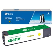 Картридж Cartridge G&G 991X для HP PageWide Managed 16 000 стр. желтый аналог X4D16AC, M0K25XC, M0J98AE  гарантия 36 мес.