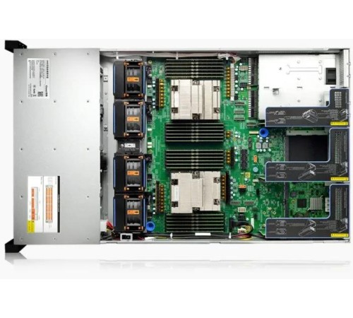 Серверная платформа/ Gooxi SR201-D12R-NV-G2 2U 12 bay server with NVME bp,based on AMD 9004 2 riser cards of PCIe5.0(X32 to x16x16)  2x rear SAS/SATA 2x rear NVME 1300W 1+1 PSU EU power cables rail kit