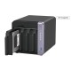 Сетевое хранилище без дисков/ SMB QNAP TS-432X-4G 4-bay 3.5" desktop NAS, AL524 4C 2.0GHz, 4GB DDR4 RAM (max 16GB), 1 x 10GbE SFP+, 2 x 2.5GbE, 1 x PCIe Gen3, 2 x USB 3.2 Gen1