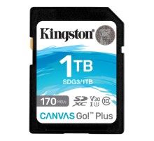 Карта памяти Kingston 1TB SDXC Canvas Go Plus 170R C10 UHS-I U3 V30/ Kingston 1TB SDXC Canvas Go Plus 170R C10 UHS-I U3 V30