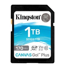 Карта памяти Kingston 1TB SDXC Canvas Go Plus 170R C10 UHS-I U3 V30/ Kingston 1TB SDXC Canvas Go Plus 170R C10 UHS-I U3 V30