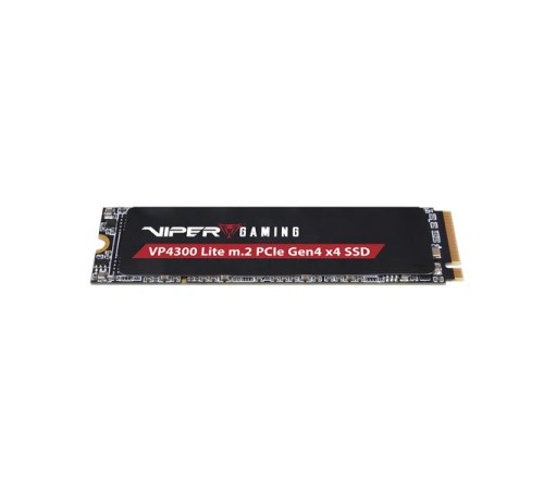 Твердотельный накопитель Patriot Viper VP4300 Lite 500GB M.2 2280 NVMe PCIe 4.0 x4 R7000/W4000 TBW 400TB 3D NAND Твердотельный накопитель Patriot Viper VP4300 Lite 500GB M.2 2280 NVMe PCIe 4.0 x4 R7000/W4000 TBW 400TB 3D NAND