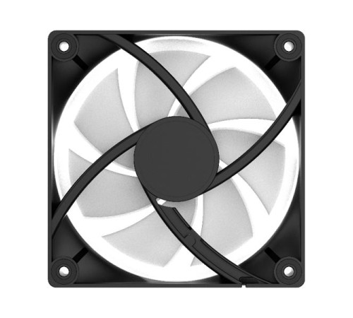 Вентилятор для корпуса Ocypus Delta F12 BK ARGB 3 IN 1, 120x120x25mm, 4-PIN PWM, 500-2000 RPM, 29 DBA MAX, HYDRO BEARING