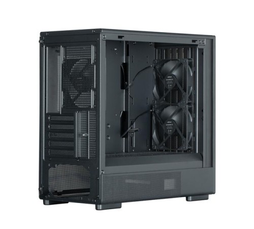 корпус ZALMAN P10 NAMU, MATX, BLACK, WINDOW, FRONT COVER WALNUT, 2x3.5", 3x2.5", 1xUSB TYPE-C, 1xUSB3.0, FRONT 2x120mm, REAR 1x120mm ARGB (незначительное повреждение коробки)