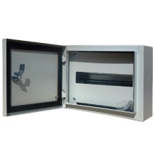 Корпус мет. нав. 250х300х120, 12 мод., IP54, ЩРН-12 DEKraft