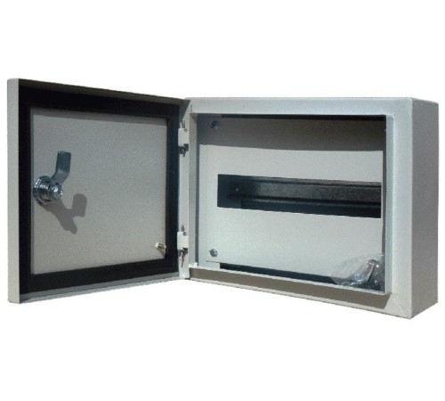 Корпус мет. нав. 250х300х120, 12 мод., IP54, ЩРН-12 DEKraft