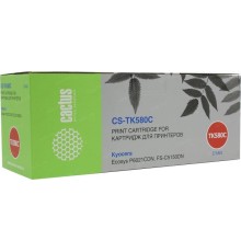 -/ Картридж лазерный Cactus CS-TK580C TK-580C голубой (2800стр.) для Kyocera FS-C5150DN/P6021 Ecosys