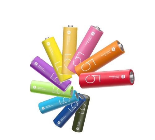 Батарейки щелочные Xiaomi AA Rainbow Batteries (10 Count) LR6 (BHR5393GL) (Вскрытая упаковка) Батарейки щелочные Xiaomi AA Rainbow Batteries (10 Count) LR6 (BHR5393GL) (Вскрытая упаковка)