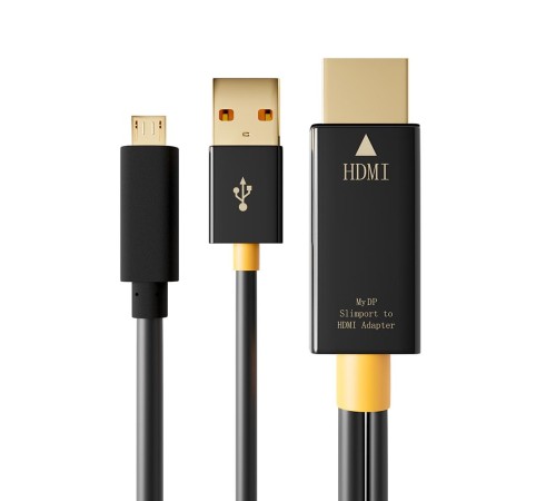 Greenconnect Кабель-адаптер MHL 2.0m microB 5pin + AM в HDMI 2.0 Greenconnect Кабель-адаптер MHL 2.0m microB 5pin + AM в HDMI 2.0