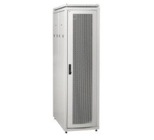 Шкаф сетевой 19" LINEA N 42U 600х1000 мм перфорированные двери серый
