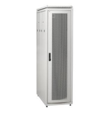 Шкаф сетевой 19" LINEA N 42U 600х1000 мм перфорированные двери серый