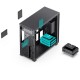 Корпус без блока питания/ Case JONSBO D41 STD, Midi-Tower, TG, no fan, 1xUSB-A 3.2 + 1xUSB-C 3.2, ATX, mATX Black