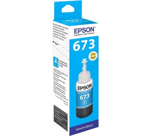 Чернила/ Epson 673 EcoTank Ink Cyan Чернила/ Epson 673 EcoTank Ink Cyan