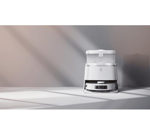 Робот-пылесос для чистки пола Ecovacs Floor Cleaning Robot DEEBOT T30 PRO OMNI White (RU версия) с зарядной док-станцией для автовыгрузки мусора, мойки и накопления модели CH2311A (Мятая упаковка)