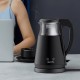 Electric Kettle DEM-SH90W Black, 1.7L, 1700W, thermostat 40-100°C