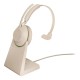 Гарнитура беспроводная/ Jabra Evolve2 65, Link380a MS Mono Stand Beige