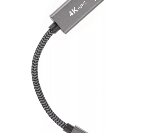 Адаптер/ Адаптер miniDP --> HDMI-F 0.15м , оплетка, 4K@60Hz, Telecom (TA565) Адаптер/ Адаптер miniDP --> HDMI-F 0.15м , оплетка, 4K@60Hz, Telecom (TA565)