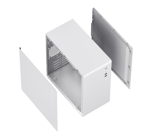 Корпус с блоком питания 450Вт./ Case Foxline FL-719W-FZ450R-U31, mATX case, white, w/PSU 450W 12cm, w/1xUSB2.0, w/1xUSB3.0, w/1xCombo Audio, w/pwr cord, w/o FAN