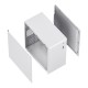 Корпус с блоком питания 450Вт./ Case Foxline FL-719W-FZ450R-U31, mATX case, white, w/PSU 450W 12cm, w/1xUSB2.0, w/1xUSB3.0, w/1xCombo Audio, w/pwr cord, w/o FAN